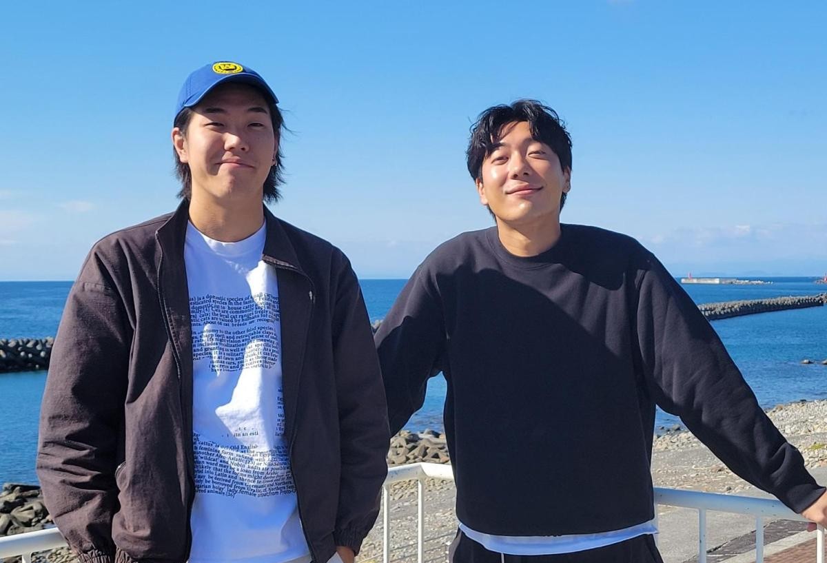 (右)井出さん、(左)實重さん